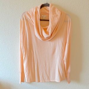 💗 JOIE Blush Cowl Turtle Neck Sweater